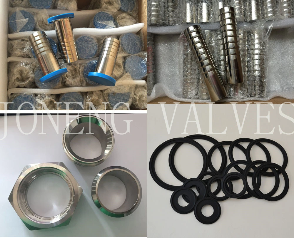 Stainless Steel Food Grade Sanitary Welded Triclover Elbow Bend Curva Tee Reducer Union Tube Pipe Fittings (JN-FT2008)