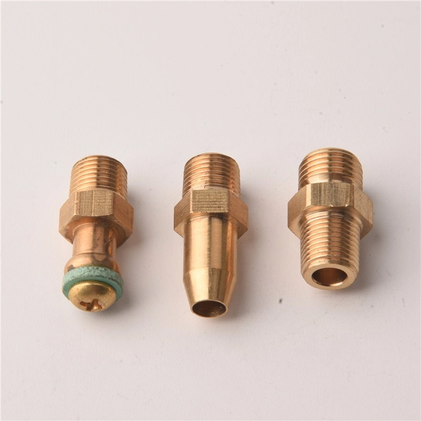 Hex Nipple Brass Pipe Elbow Coupling Union Sanitary Tap Connector Fitting