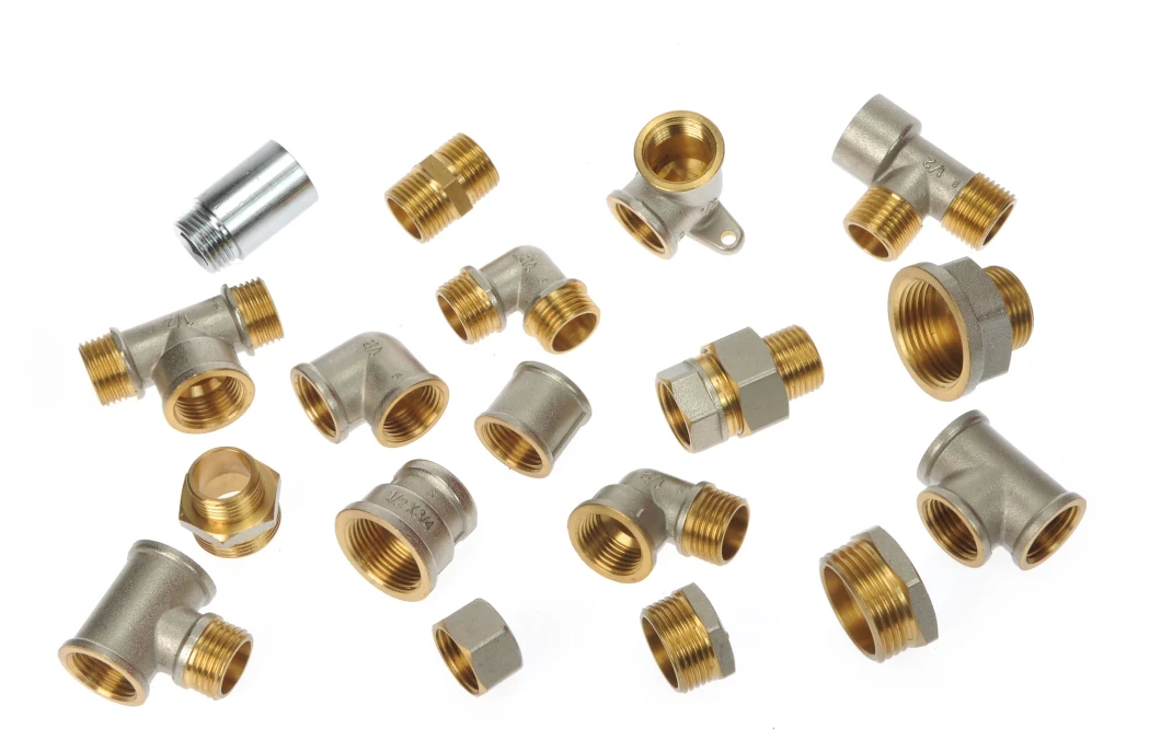 Premium Quality Brass Threaded Sanitary Fittings for Bathroom and Heating