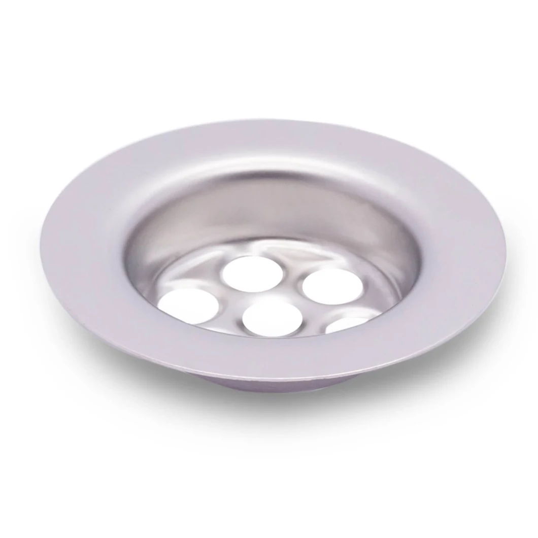 New Arrived High Quality Toilet Drain Filter Round Hole 304 Stainless Steel Sink Strainer