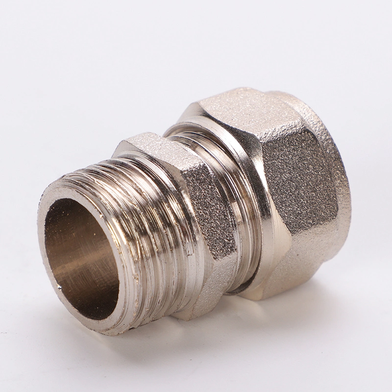 Multilayer Pex Pipe Compression Fittings Male Thread with Oring