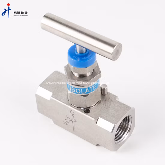 High Temperature Thread Stainless Steel SS304 SS316 Forged Female Needle Valve