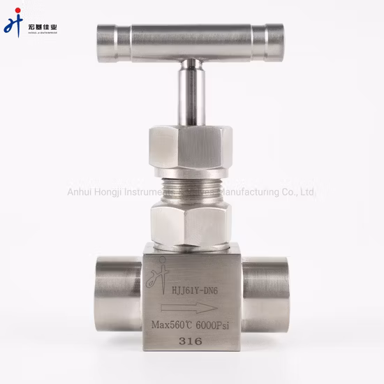 High-Pressure Welding Sleeve, Instrument, Needle Valve