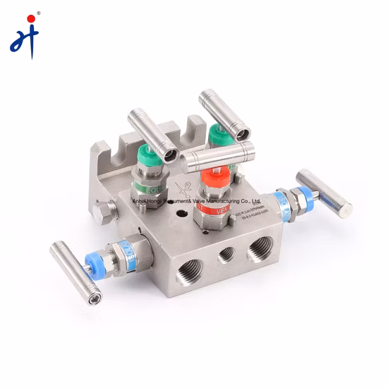 Stainless Steel Coplanar Type Two-Valve Manifold