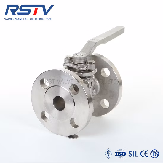 Stainless Steel Inox JIS 10K Scs13 Scs14 CF8 2PC Industrial Flanged Ball Valve
