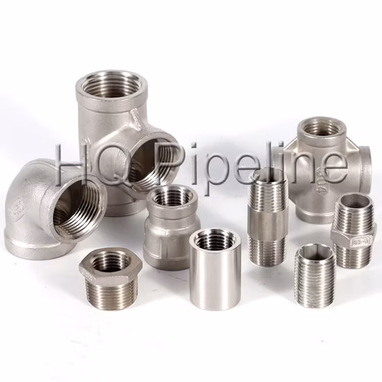 150lbs Stainless Steel Inox SS304/316 NPT/BSPT Threaded/Thread/Screwed Male Female Pipe Fittings